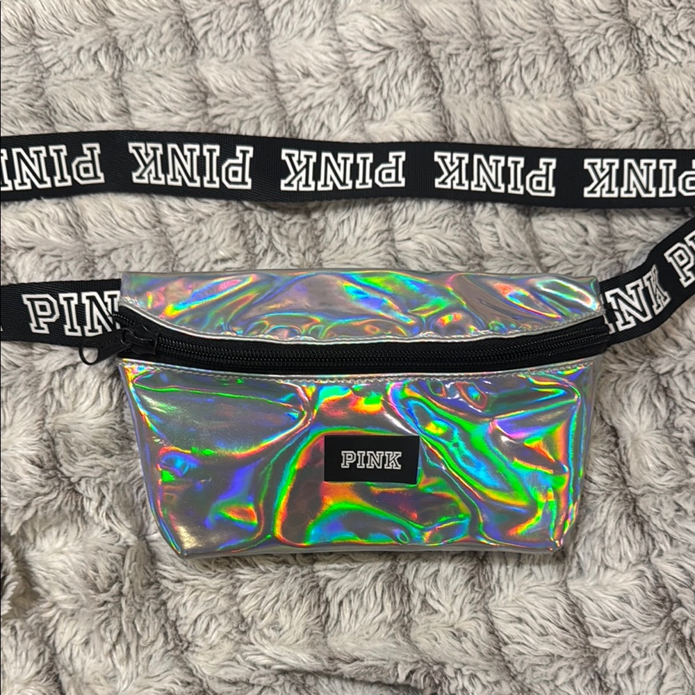 PINK Holographic Fanny Pack